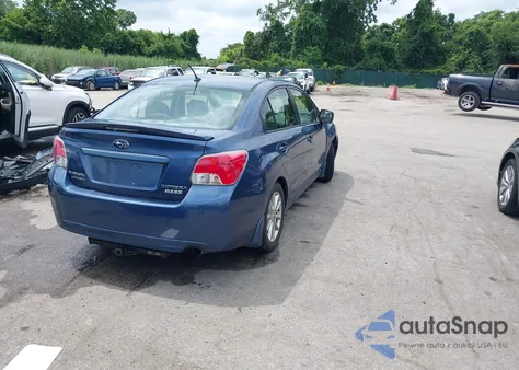 2013 Subaru Impreza 2.0I Premium z USA, uszkodzony, nr VIN JF1GJAC68DH002853